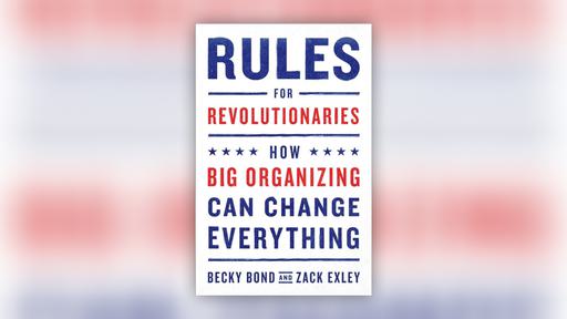 An image of a book cover, "Rules for Revolutionaries".